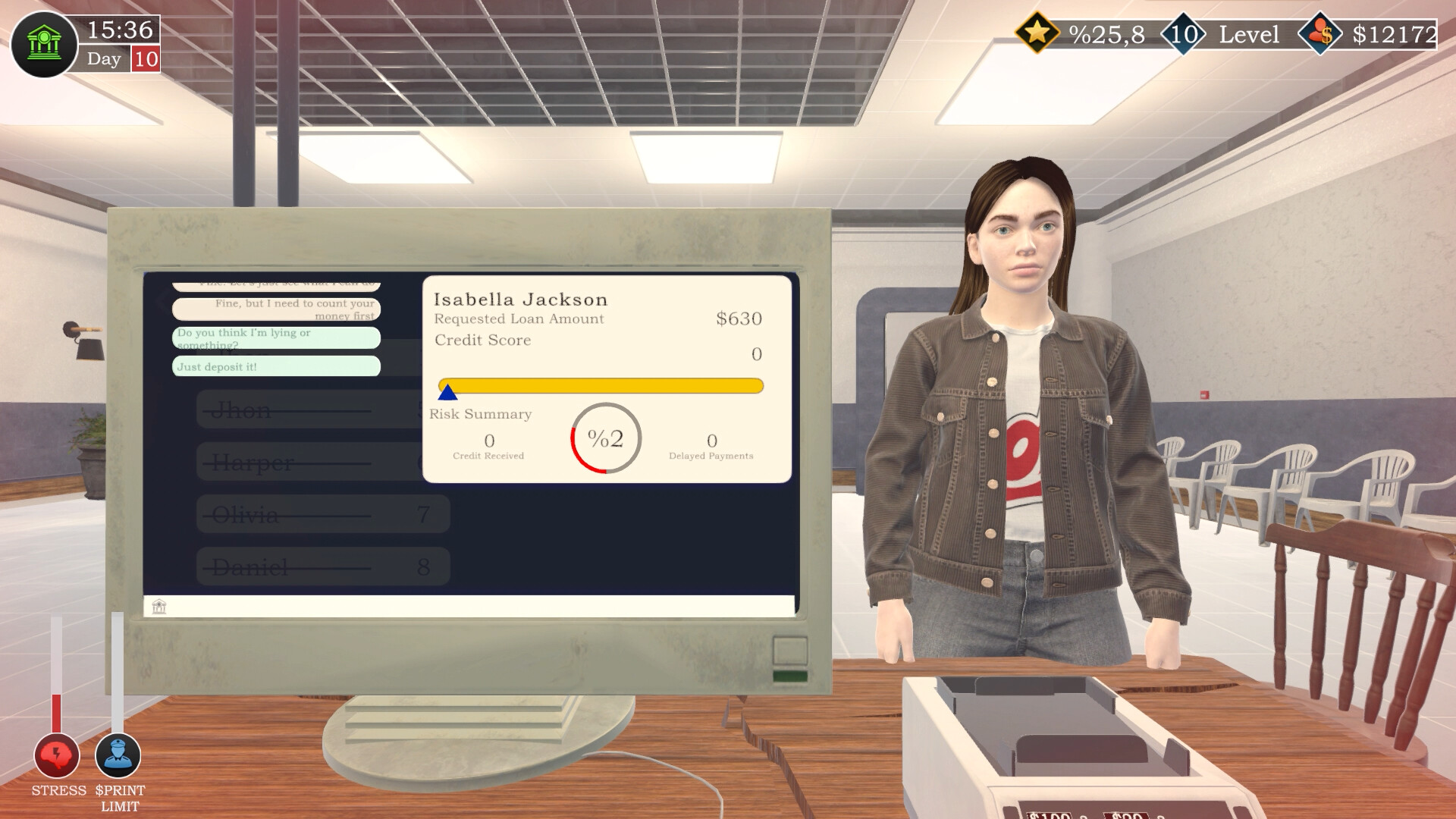 银行家模拟器/Banker Simulator-2 银行家模拟器/Banker Simulator